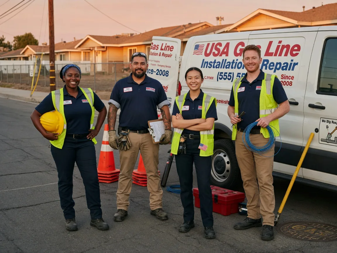 Gas Line Installation company in Oilton, OK
